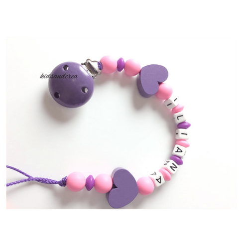 attache-tetine-dentition-violet
