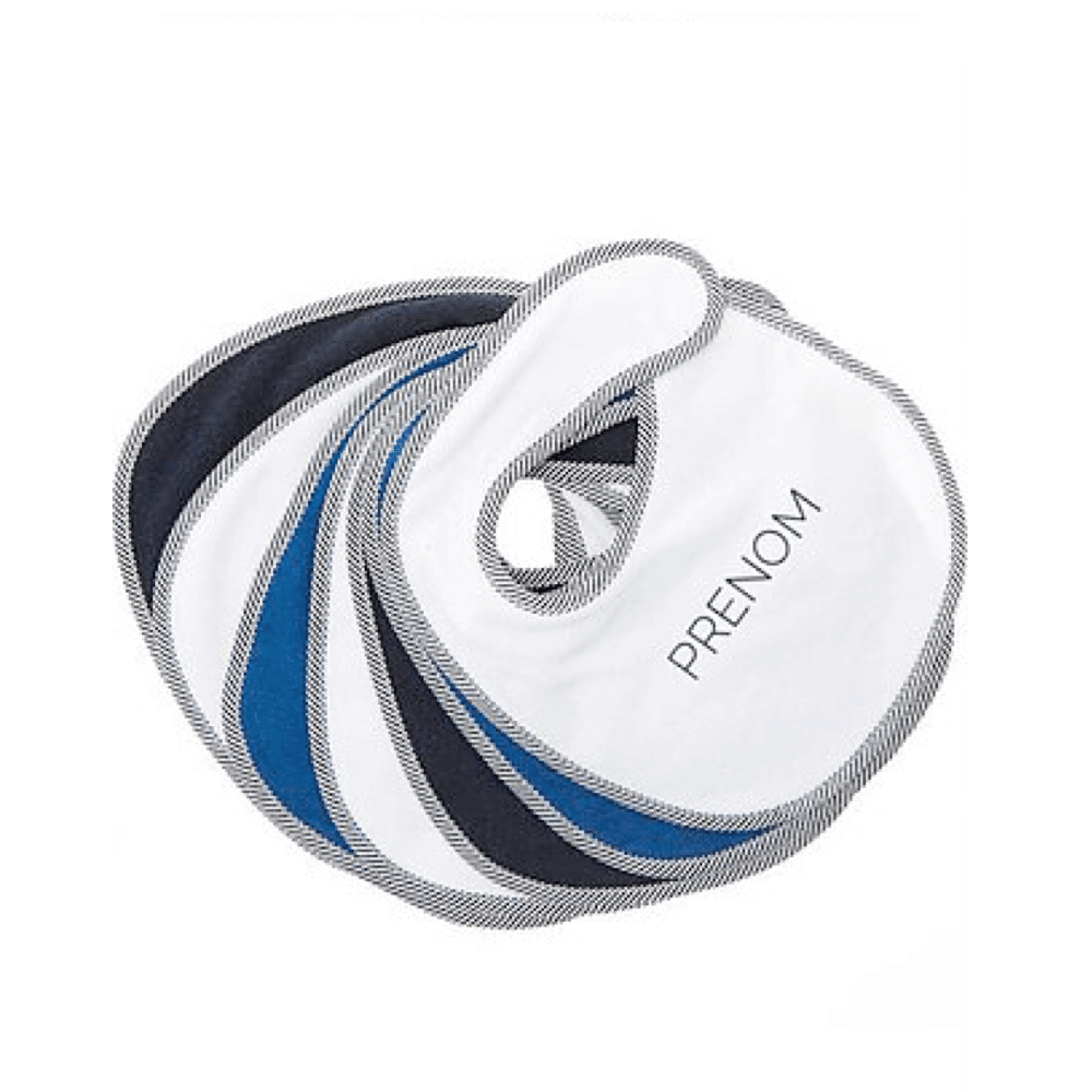 bavoir personnalisé brodé garçon