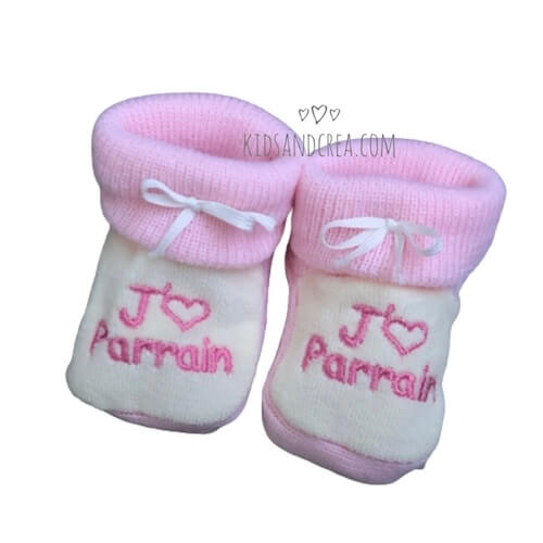 chausson-parrain-bebe-tricot