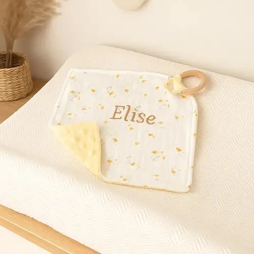 Attache tétine doudou personnalisé 2 en 1