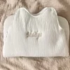 Gigoteuse bébé 0-6 mois en gaze de coton, personnalisable