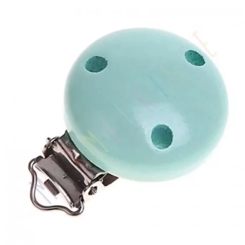 Clip bois 3 trous 35 mm — menthe