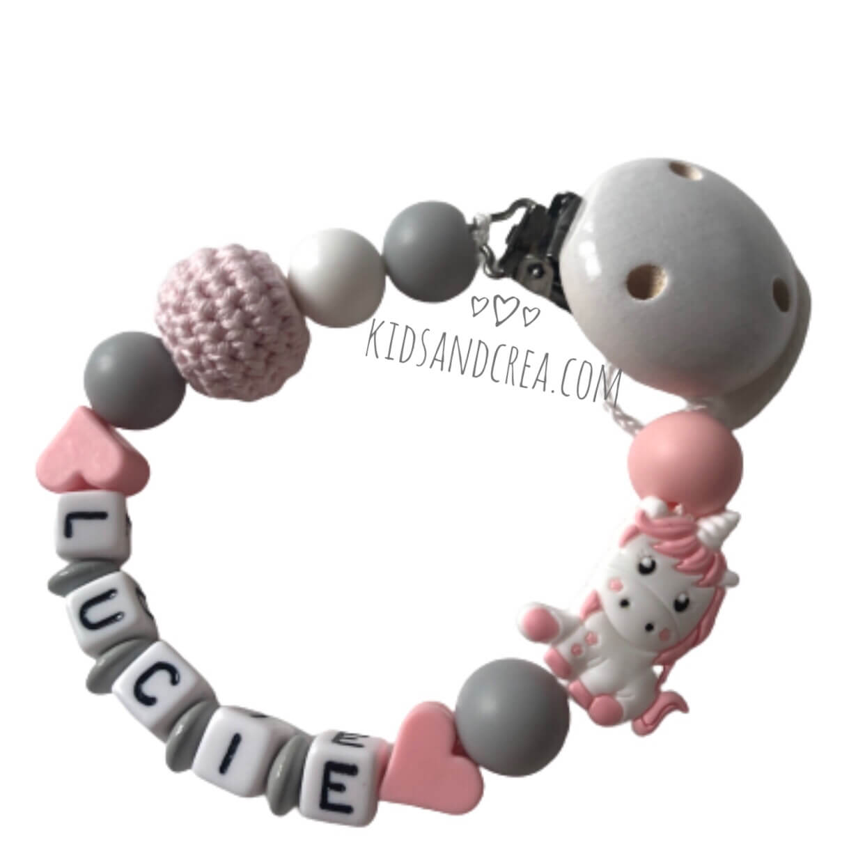 Suavinex Attache-Sucette En Silicone Colour Essence Rosewater – Une Pièce Unique, Ultra Sécurisée Dès La Naissance
